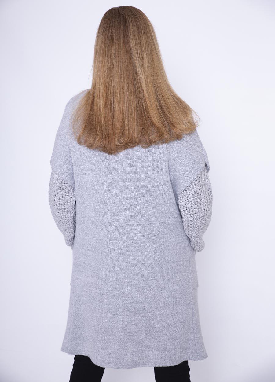 Patch Pocket Gilet In Grey