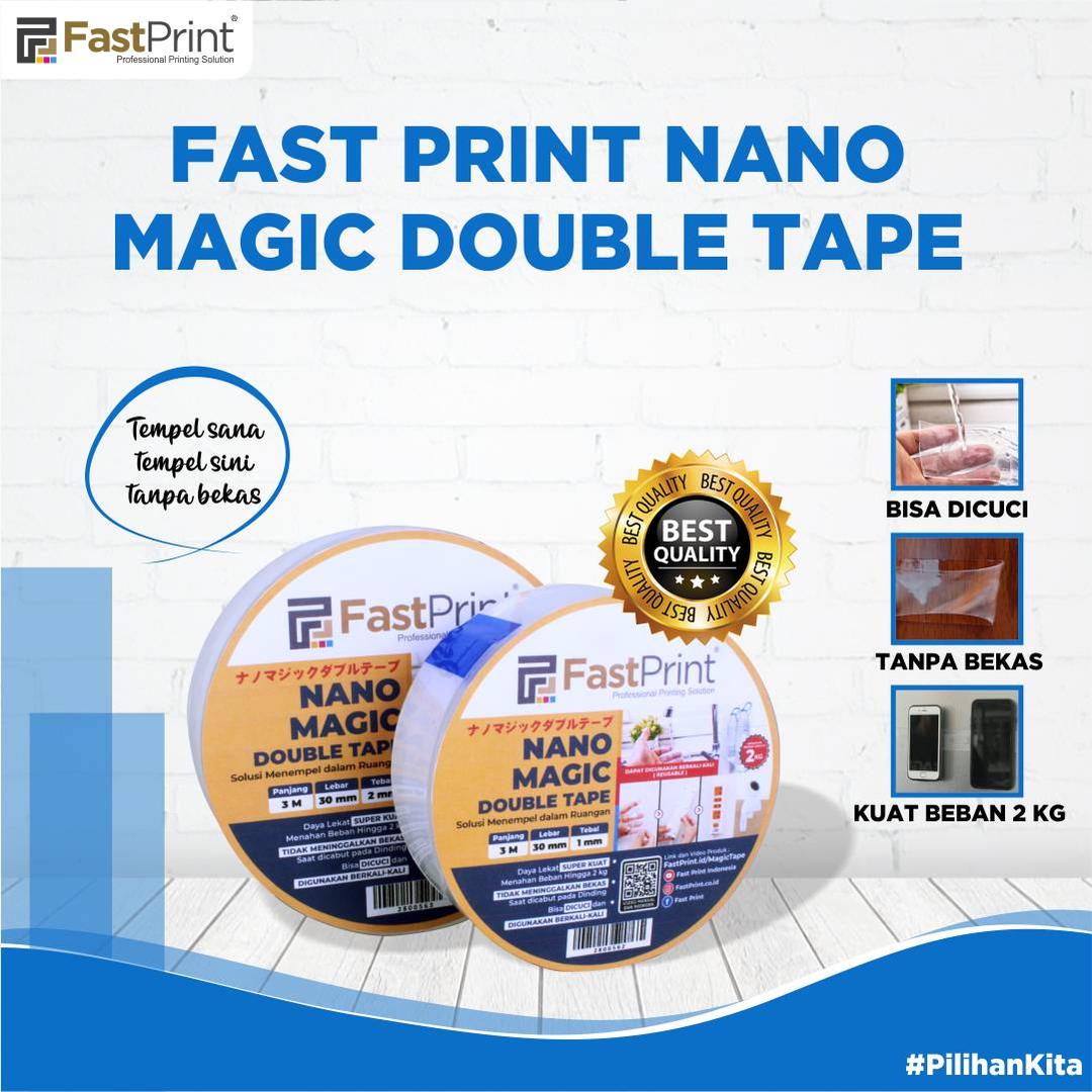 Fast print nano magic double tape, nano magic tape