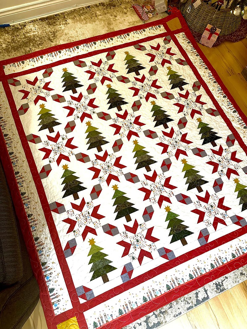 oh christmas tree quilt