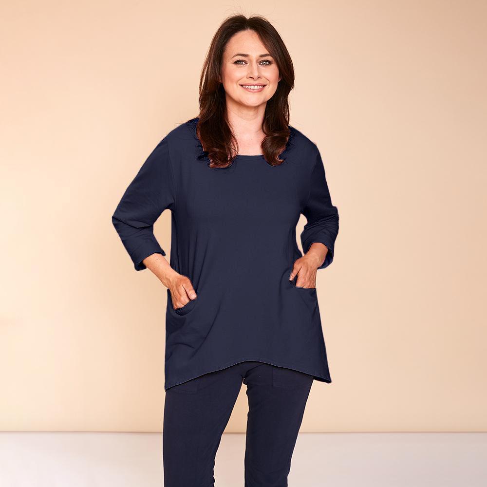 Vicky Top(Navy)