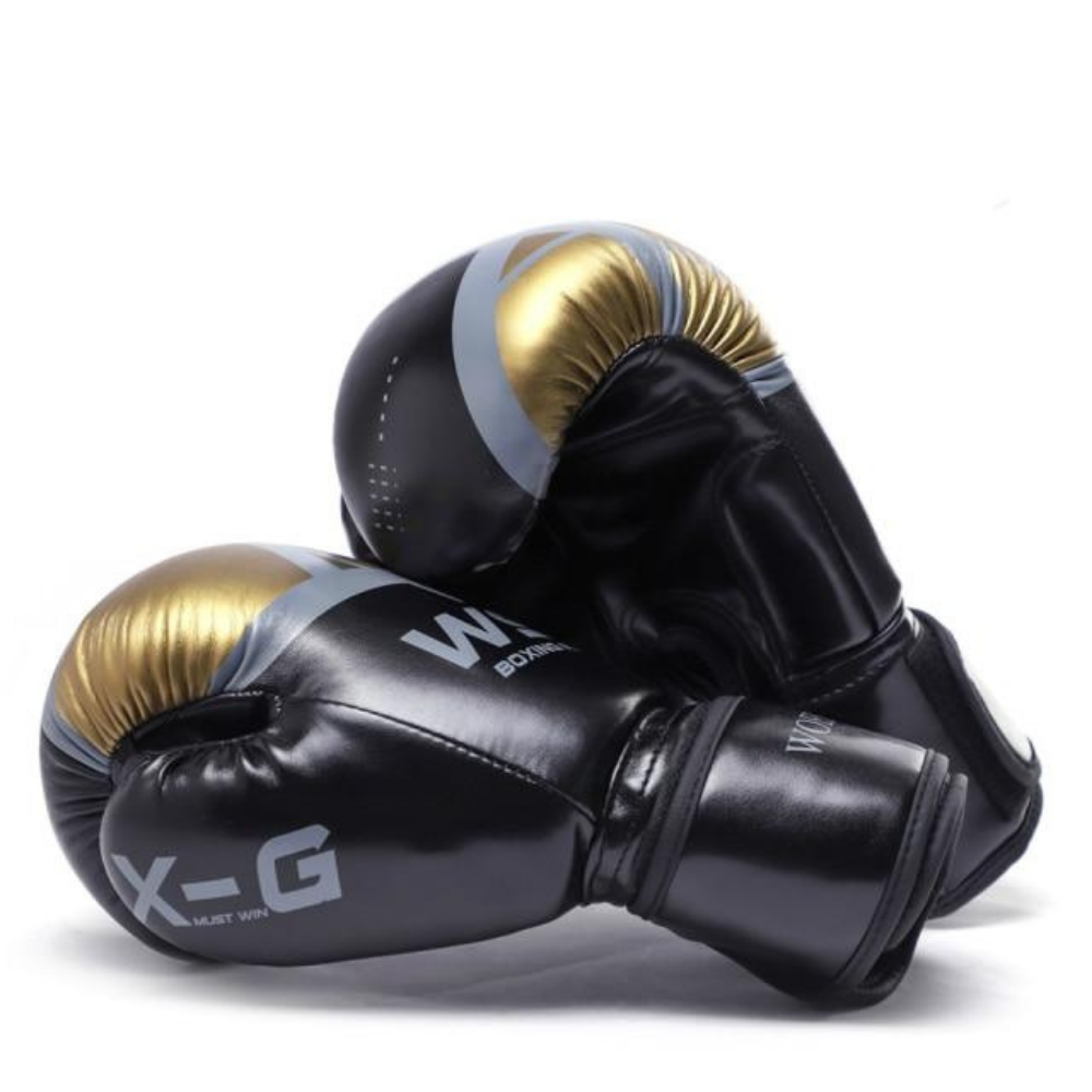 1 Pair WANSDA Boxing Fighting Gloves PU Comfortable MMA UFC WSD-85-10OZ 6oz-12oz 