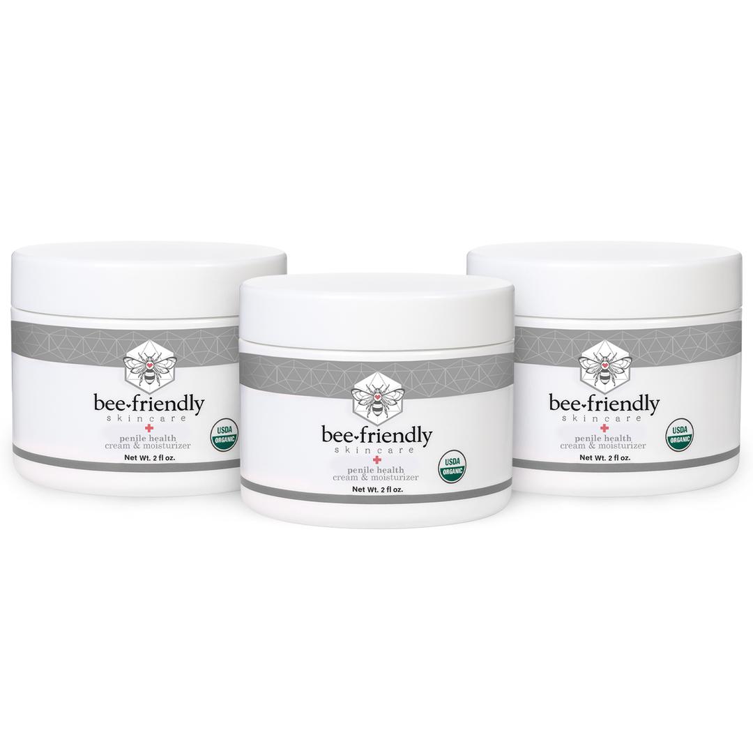 Organic Penile Health Creme, USDA Certified Cream, Natural Moisturizer Aids With Dry, Chafed, Itchy, Irritated & Sensitive Skin 2 oz