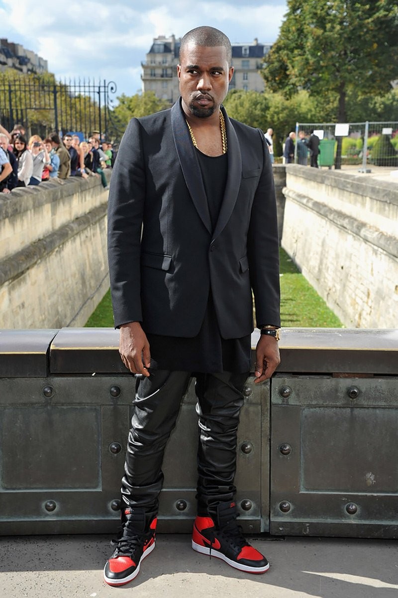 Kanye West in the Air Jordan 1