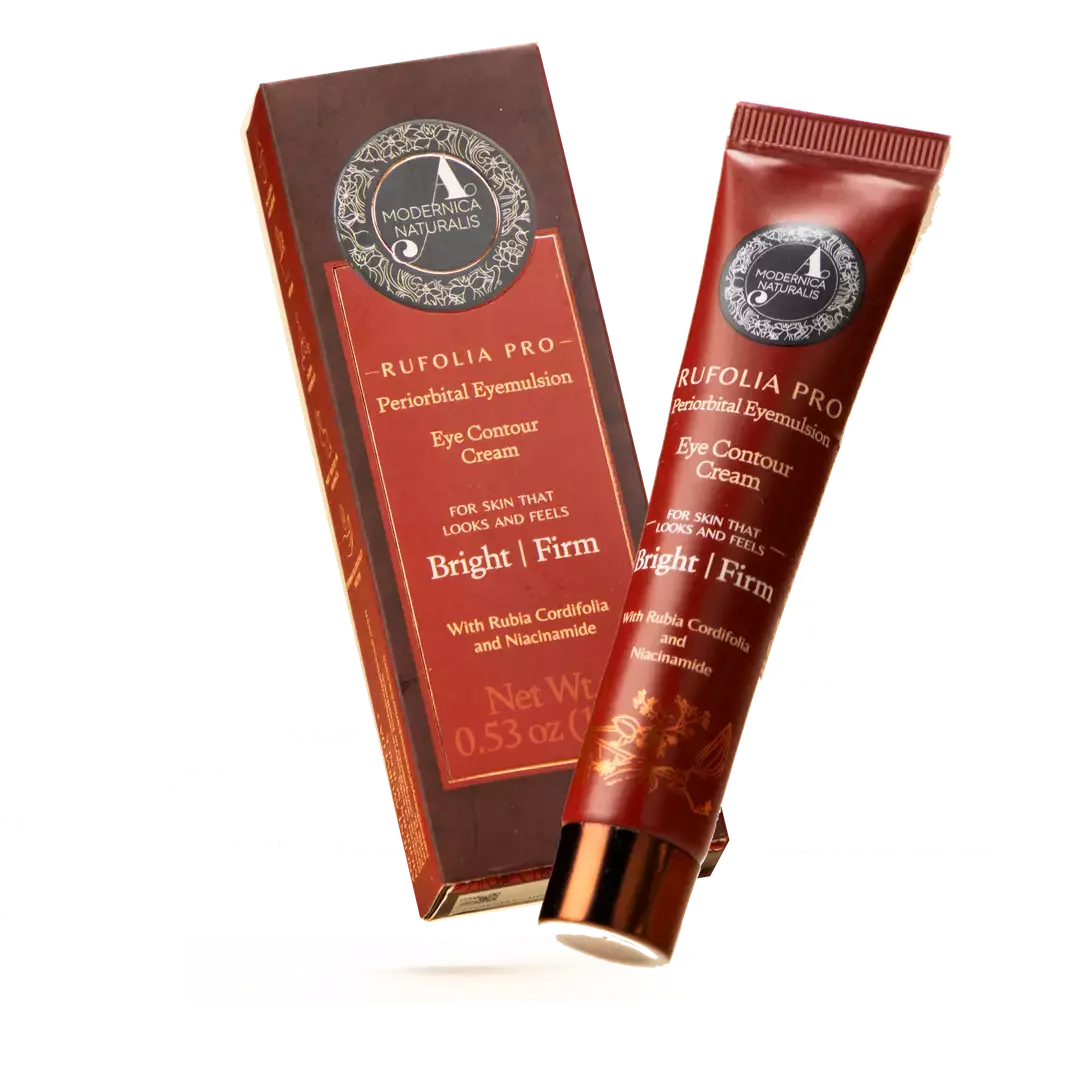 Rufolia Pro Eye Contour Eyemulsion – Brighten, Firm and Moisturize Under-Eyes – New Formula with Manjistha, Aloe Vera, Lotus, and Niacinamide – Best Under-Eye Cream – With Clinically Tested Ingredients Eye Cream A Modernica Naturalis 