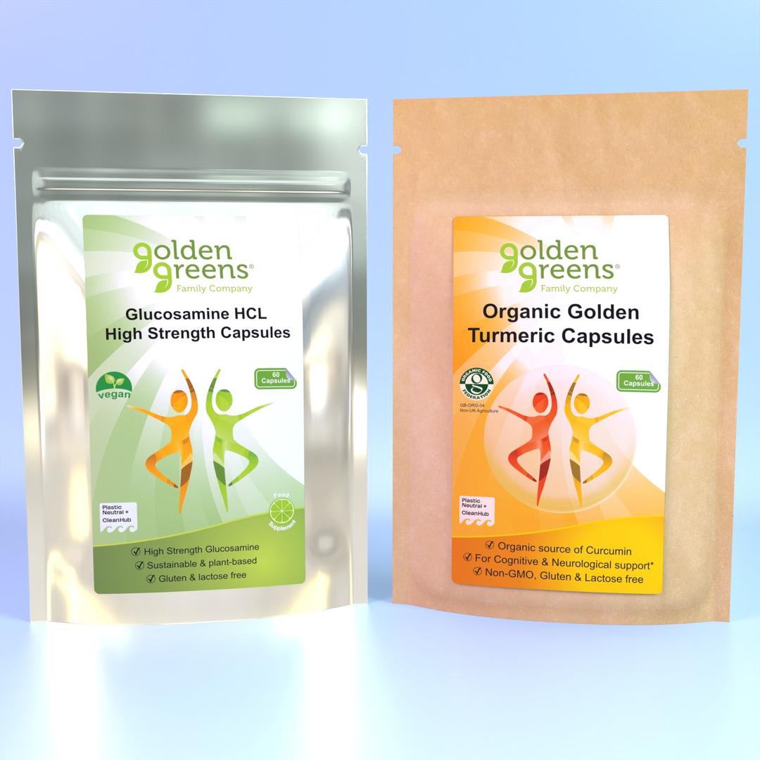 Organic Golden Turmeric and Green-Lipped Mussel Joint Support