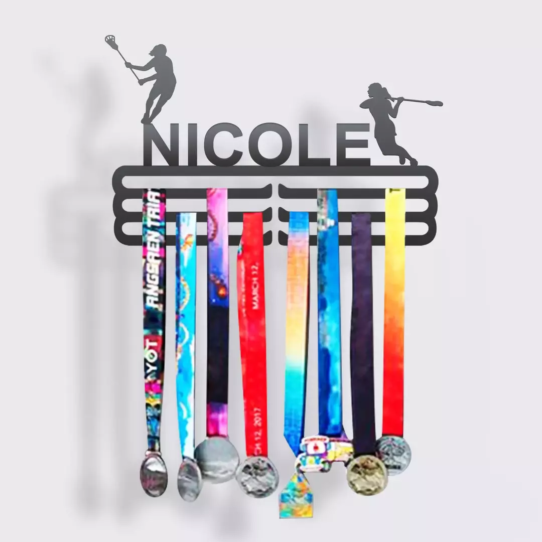 Lacrosse Medal Hanger
