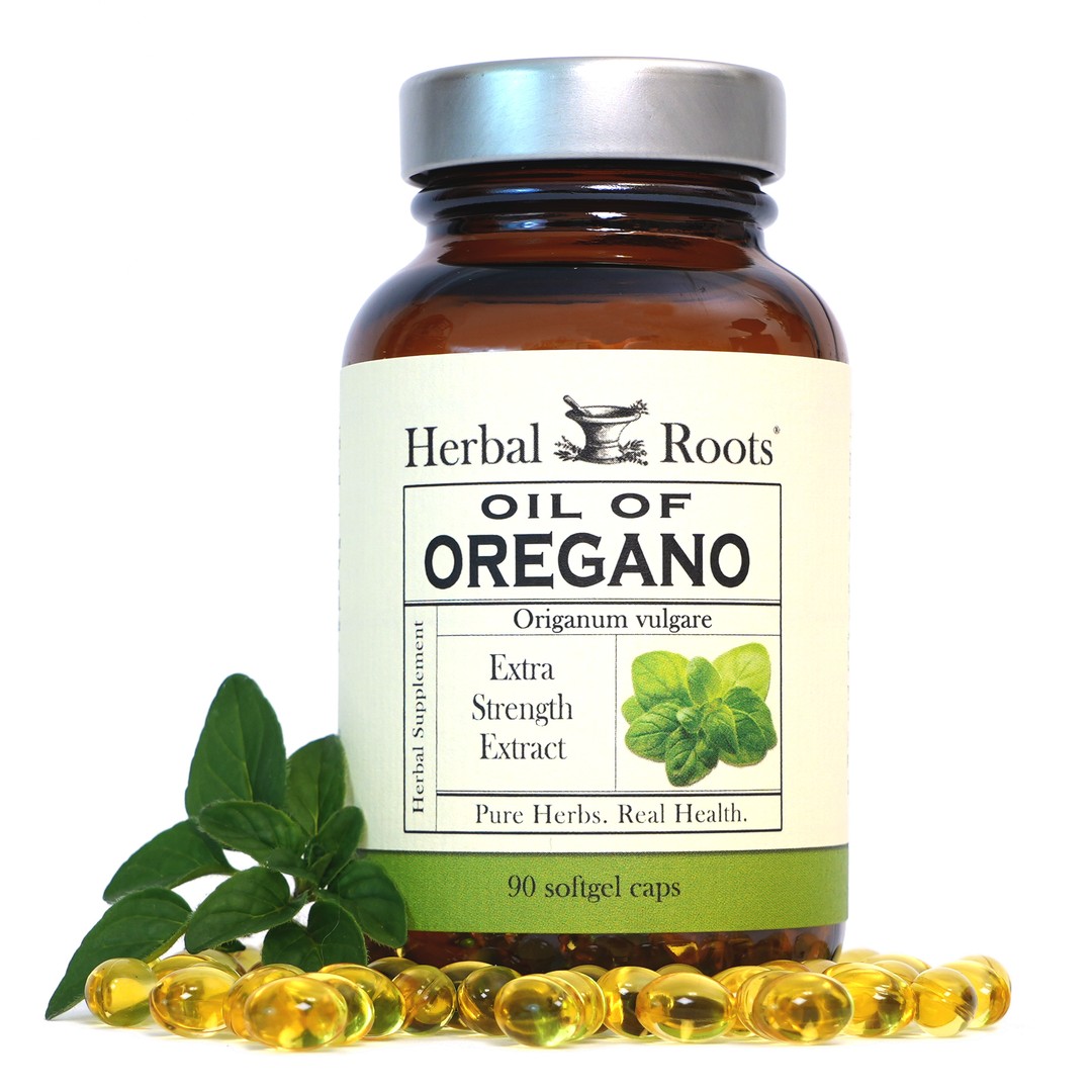 Capsulas de Aceite de Orégano Orgánico Silvestre