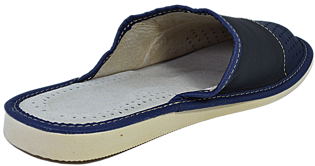 Philip - Handmade leather slippers for men - Reindeer Leather