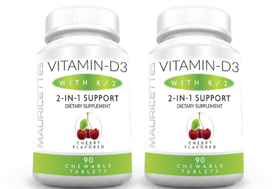 Best vitamin d3 and k2 supplement 2 pack