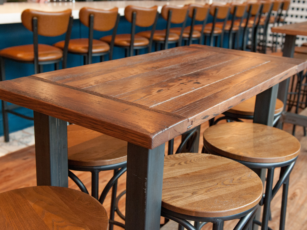 Ardana Reclaimed Barnwood Pub Tables