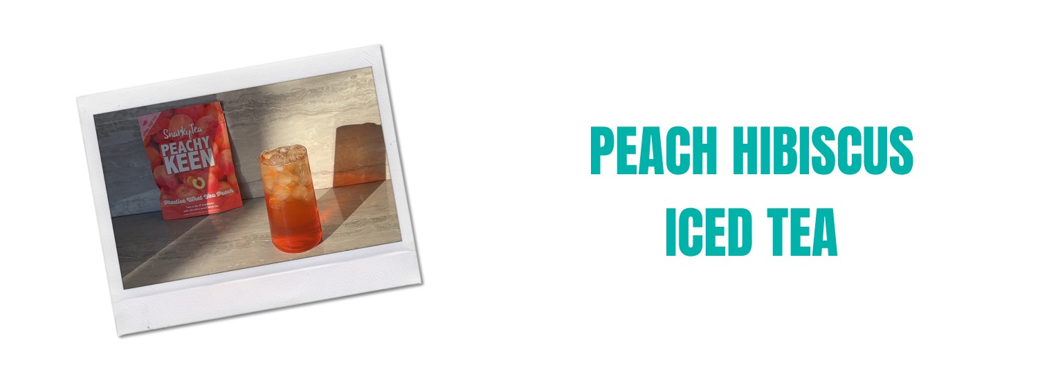 Peach Hibiscus Iced Tea
