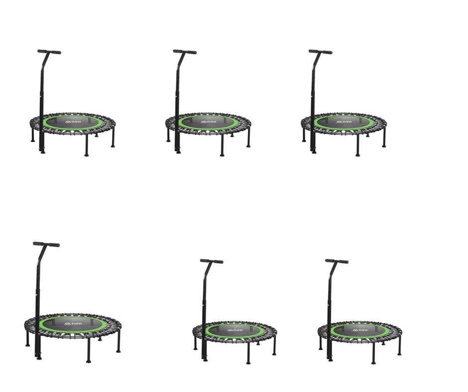 rebounder trampoline green 