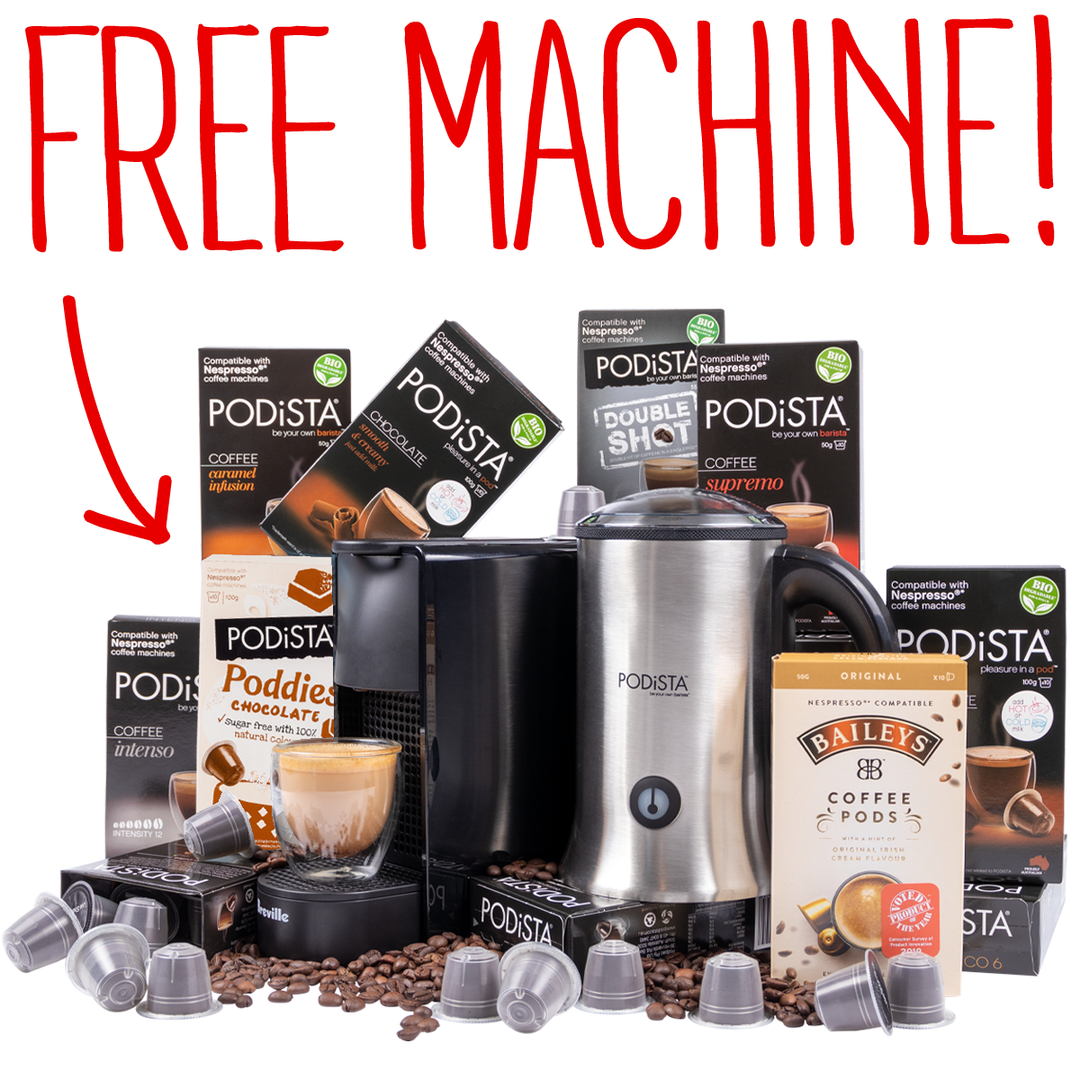 Free Nespresso Machine Bundle