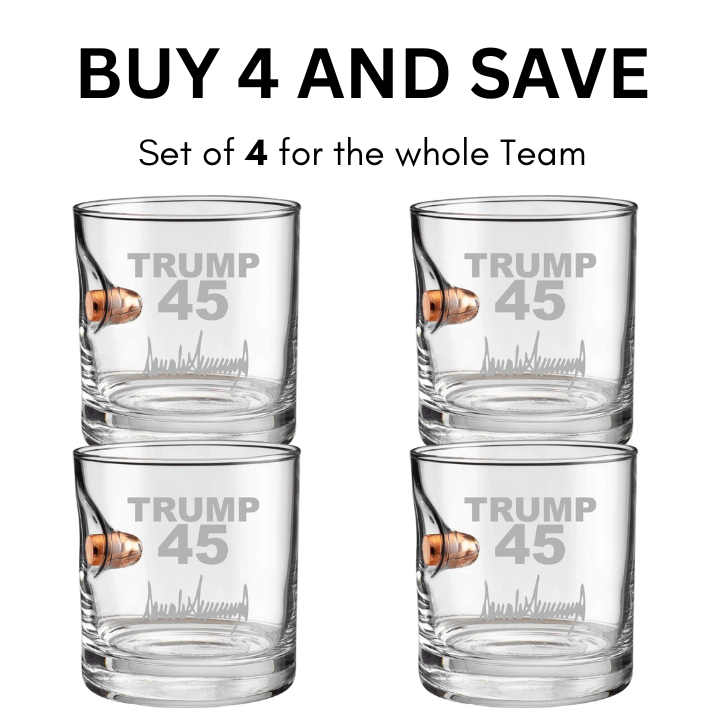 4- Trump Bullet Glass