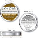 Dr. Coles Hemorrhoid Balm front and back view