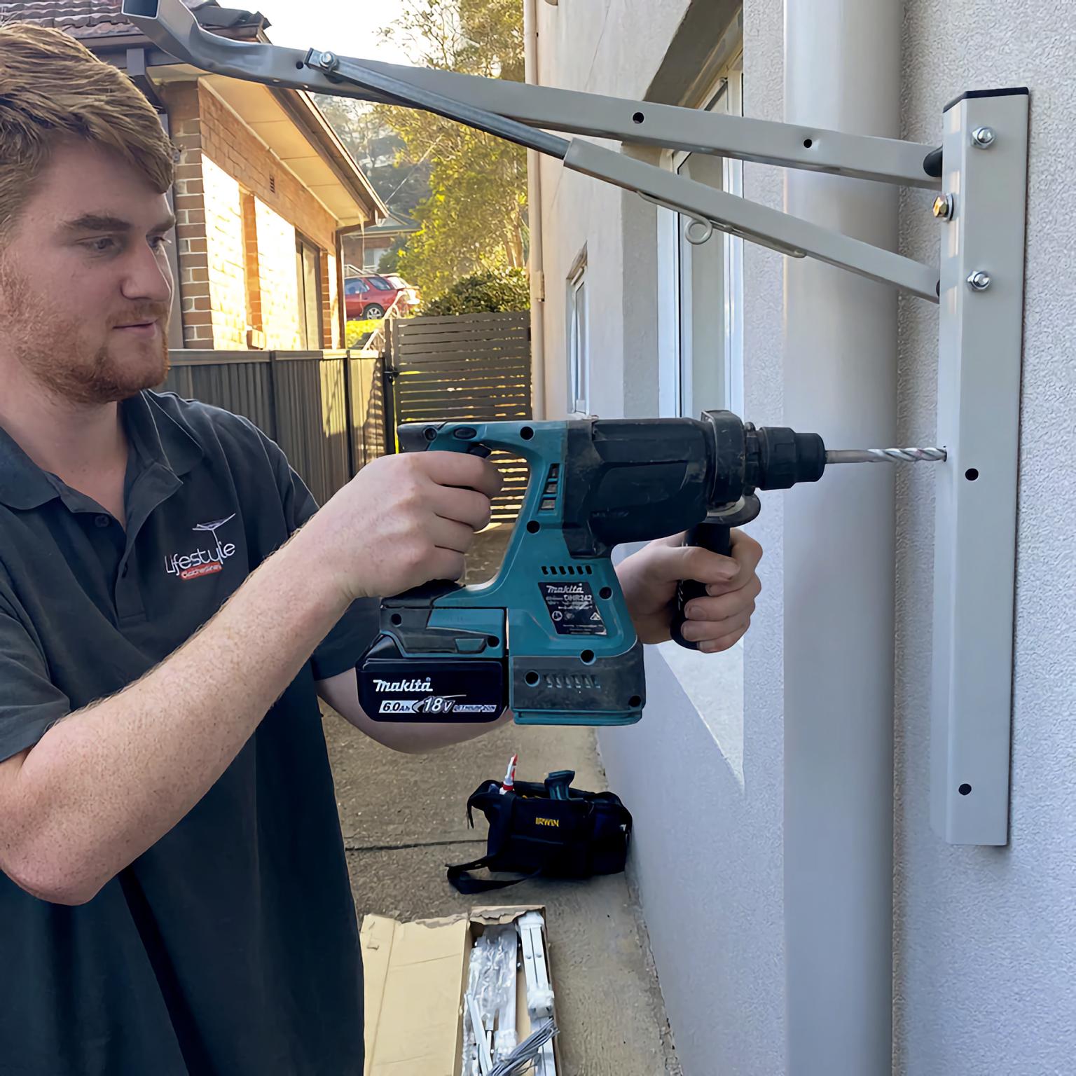 How to Install Clothesline Lifestyle Clotheslines