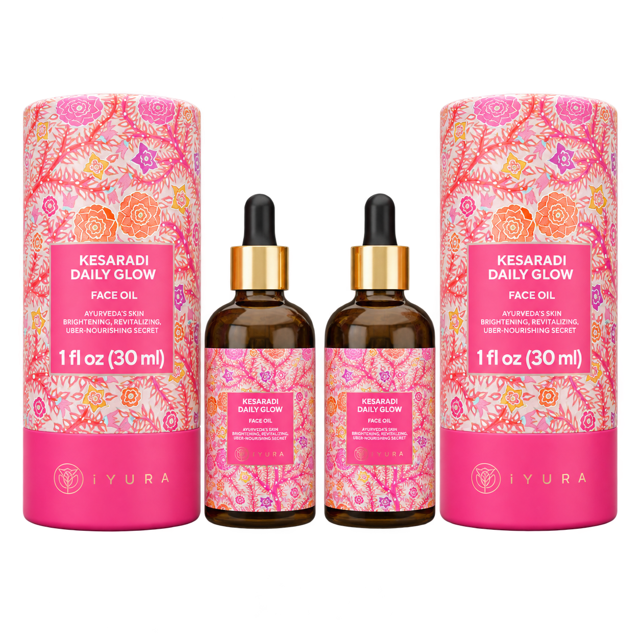 Kesaradi Glow Face Oil - Pack of 2