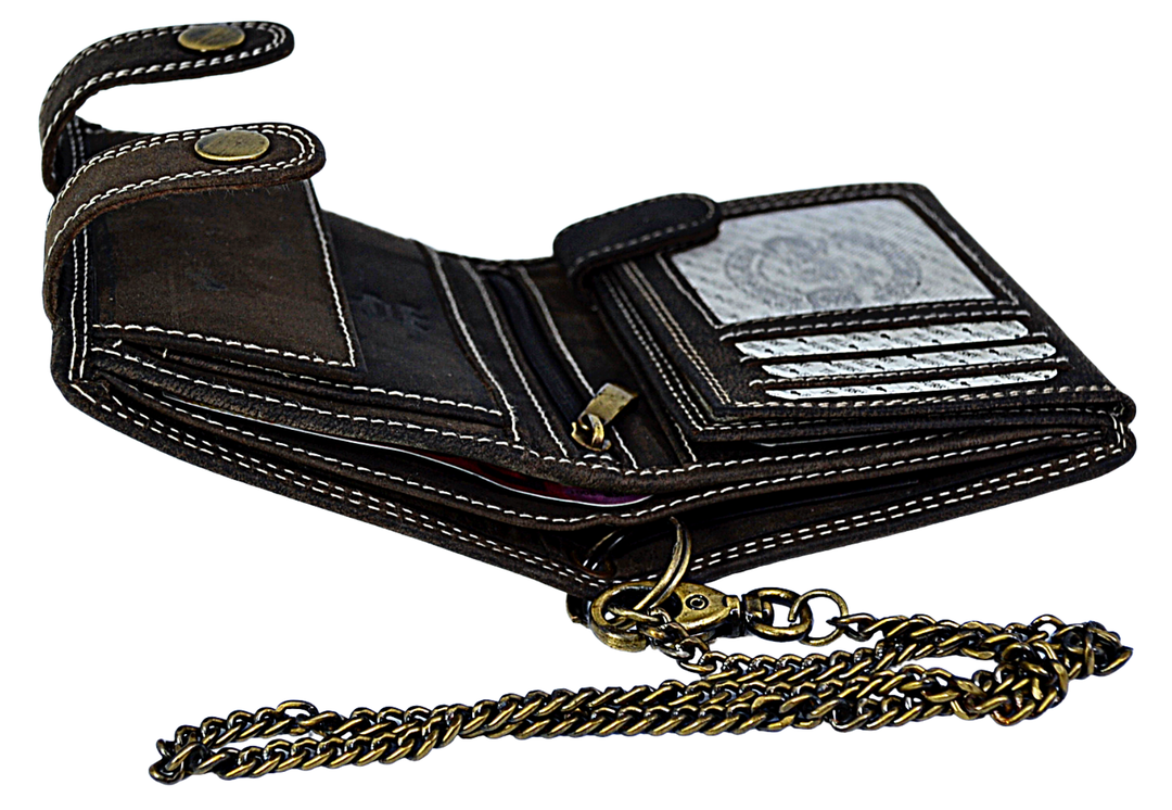 Till Burry - wallets with chain for men - Reindeer Leather