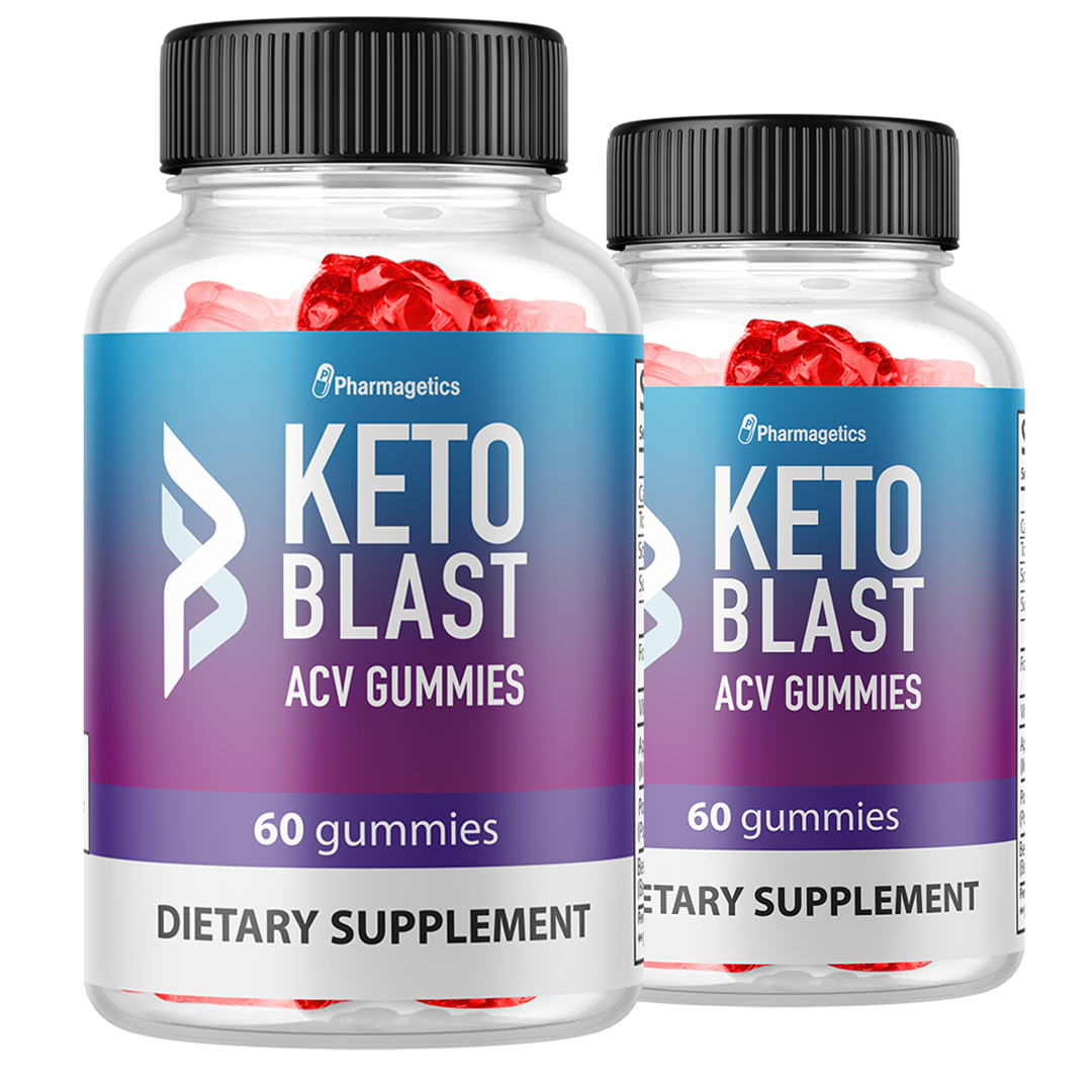 Keto Blast ACV Gummies Weight Loss, Fat Burner, Appetite Suppressant 2 Pack