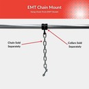 Hanging chain mount