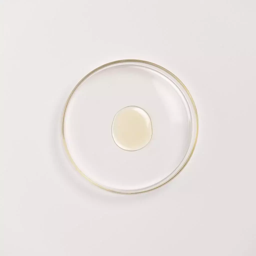 Tea Garden oil in a dish