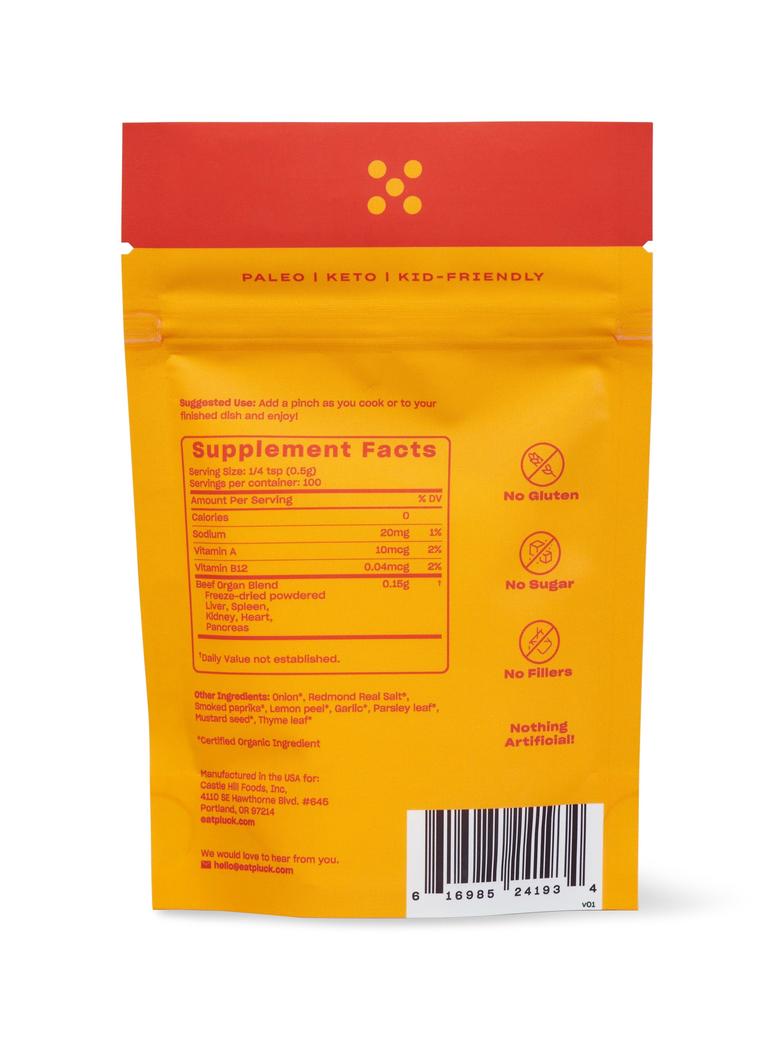 Pluck Organ Meat Seasoning