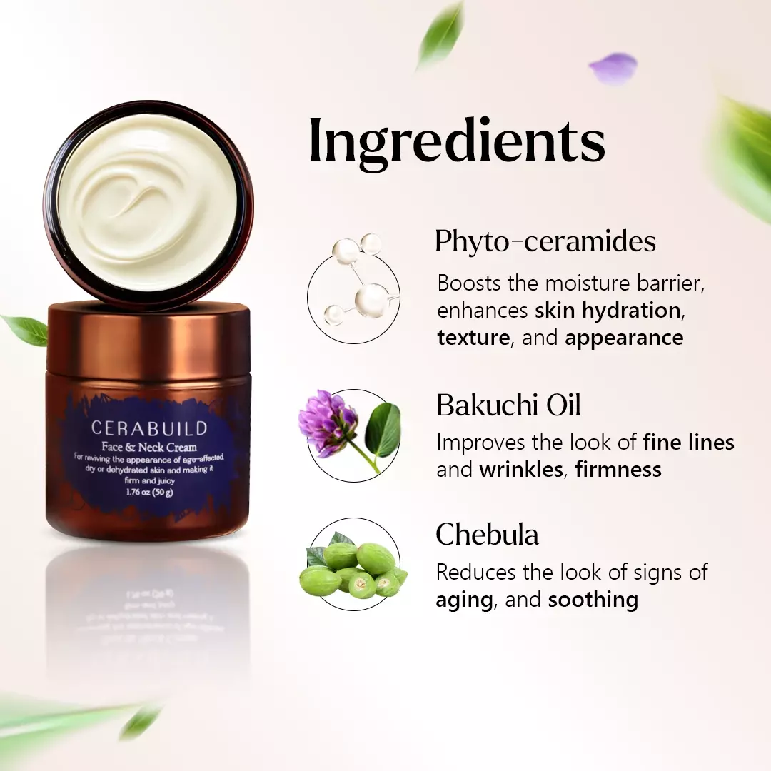 CERABUILD Face And Neck Cream key ingredients