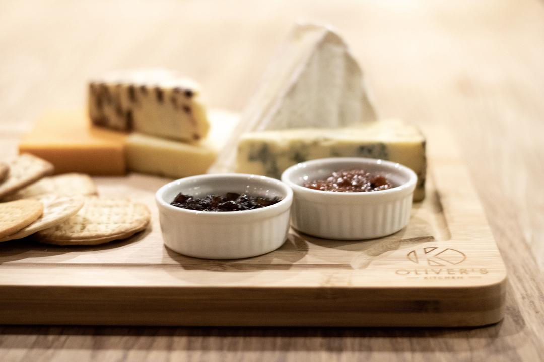 Cheese selection board