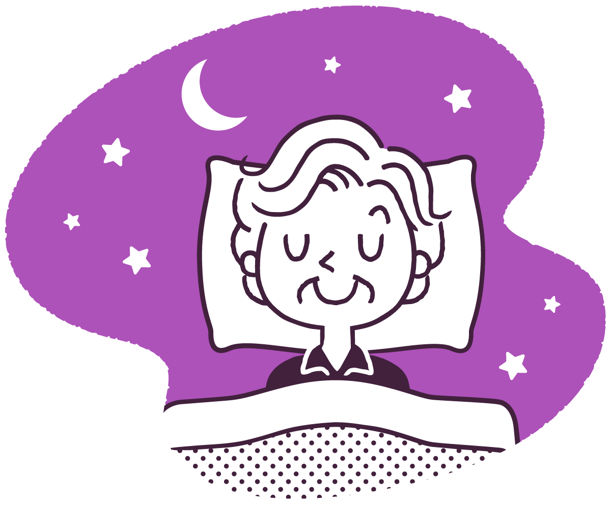 Woman sleeping peacefully