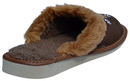 Camila - Women sheepwool home slippers - Reindeer Leather