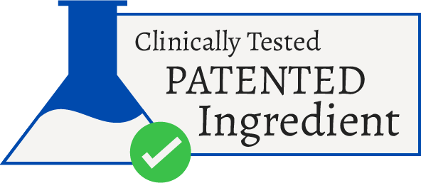 Clinically tested Patented Ingredients