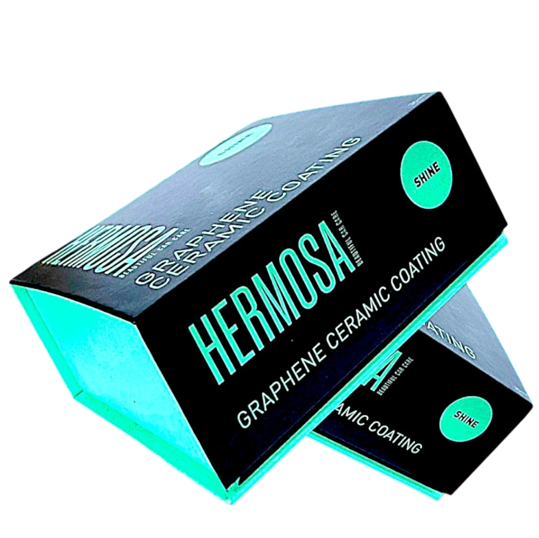 Graphene Ceramic Coating for Cars 10H – 2 Pack Bundle | 5-Year Protection | Hermosa