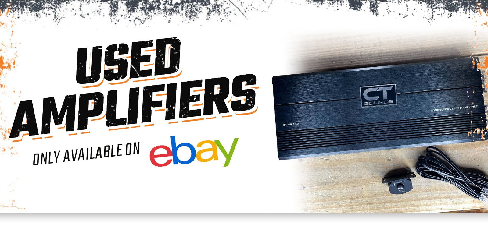 Used Amplifiers - Only Available On Ebay