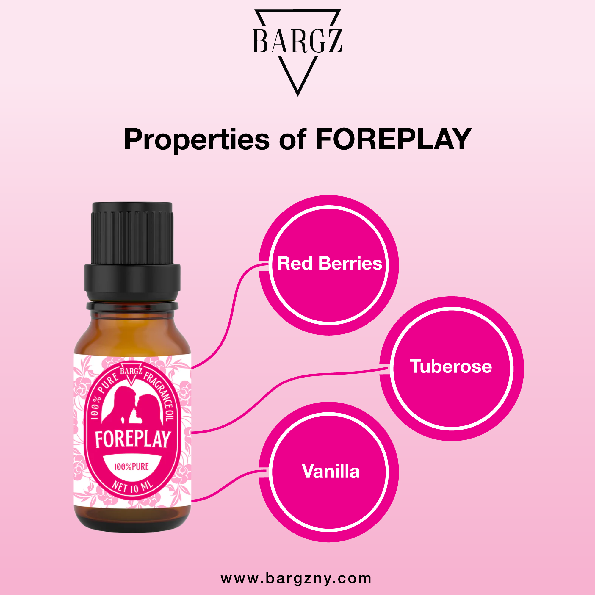 Bargz Satisfied Fragrance Oil for Women - Premium Grade Perfume