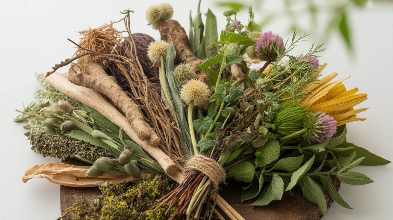 herbs in Vitality Balm
