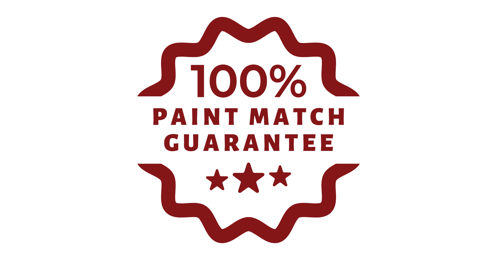 Paint Match Guarantee badge