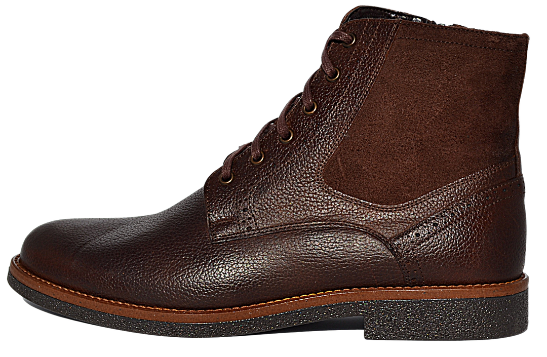 Lucas - Mens leather chukka boots - Reindeer Leather
