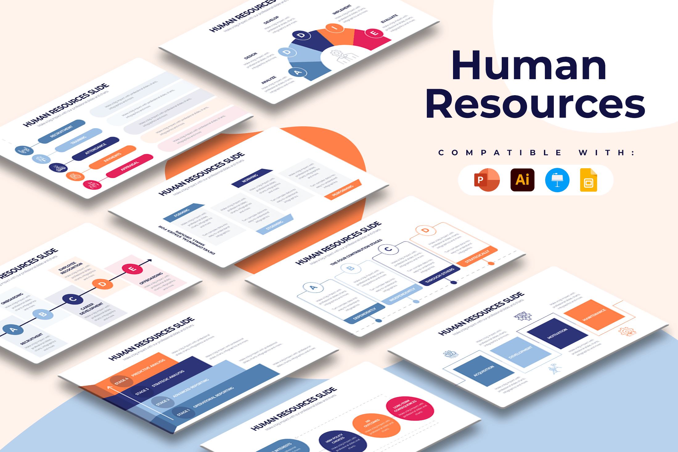 Summary PowerPoint Infographic Templates