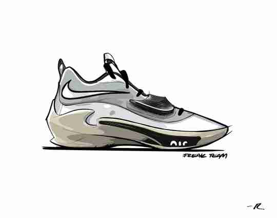 Nike Zoom Freak 3 Sketch