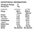 Super seeds: Vegan Protein nutritional information