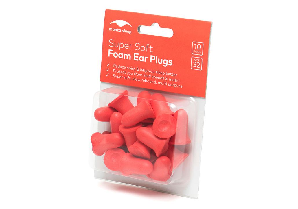 Manta Earplugs [10 Pairs]