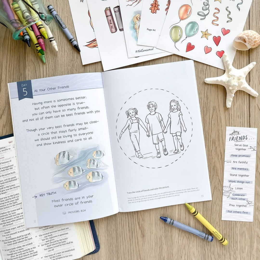 Friendship bible study for pre-k ages 2-4