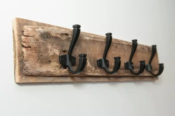 rustic coat rack