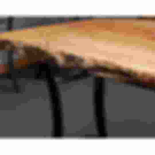 live edge maple wood slab desk