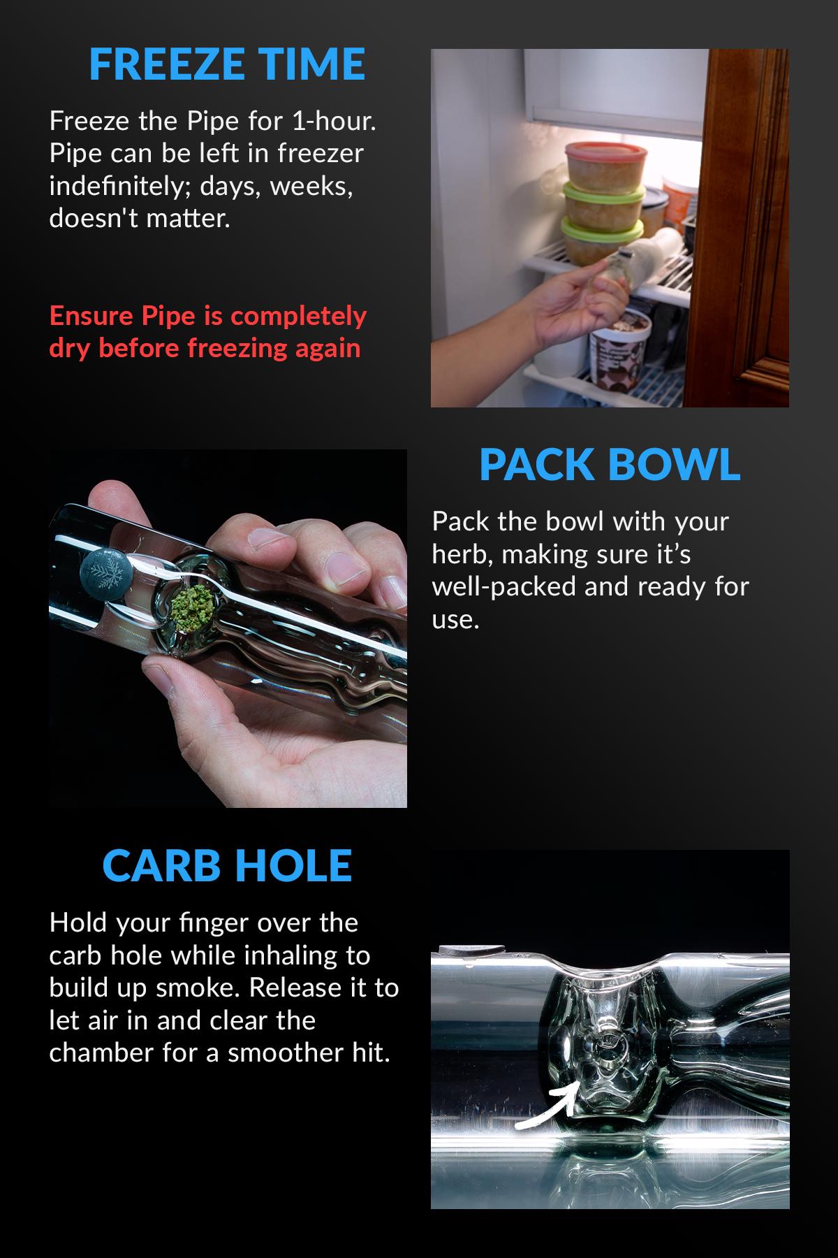freeze pipe revolver how to