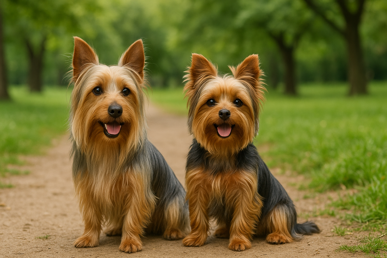 Australian Silky Terrier vs Yorkshire Terrier
