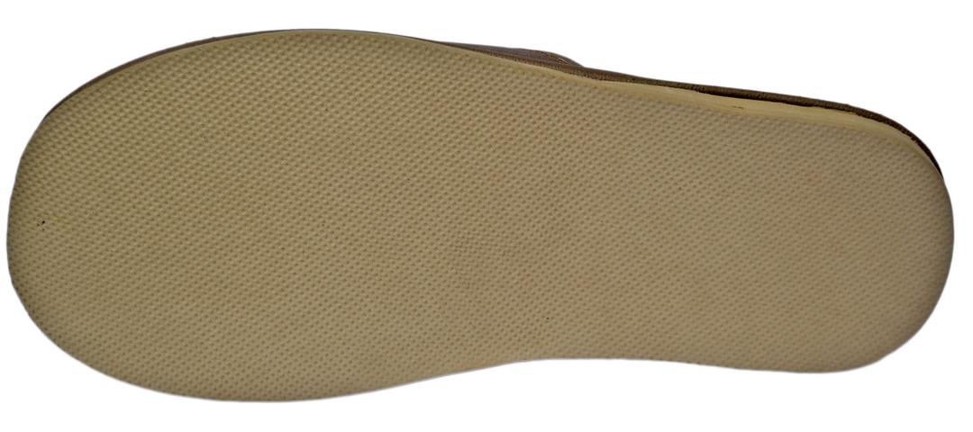 Adonis - mens lightweight leather slippers - Reindeer Leather