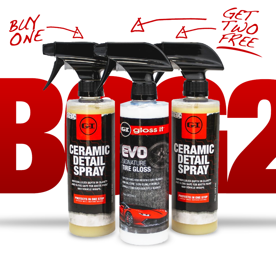 Ceramic Detail Spray BOGO + 1 Tire Dressing FREE