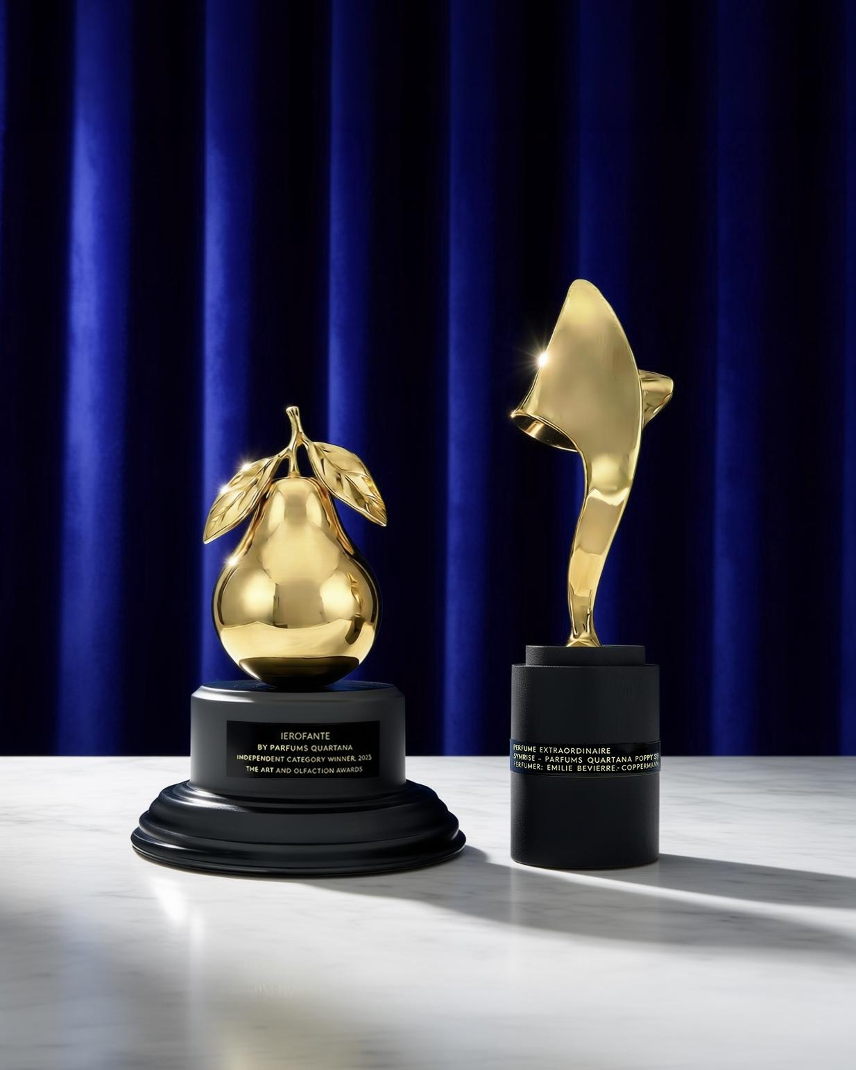 The Fragrance Foundation Perfume Extraordinaire Trophy