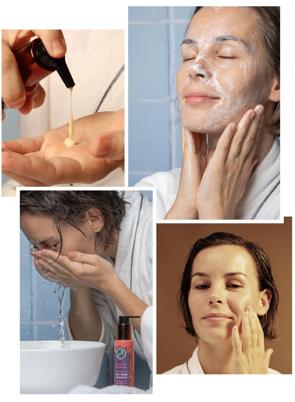 How to wash your face the right way